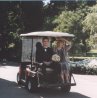 Amra and Adi heading to the ceremony