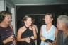 Vicki, Sophie, Roxanne and Ma discuss the merits of feathered purses