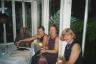 Trevor (obscured), Ma, Sophie, Vicki and Amra take a breather